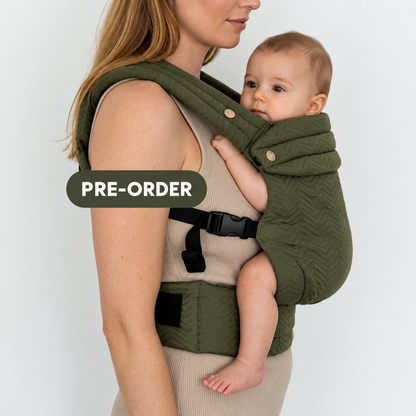  MOMCIE Cocoon Baby Carrier – Greige