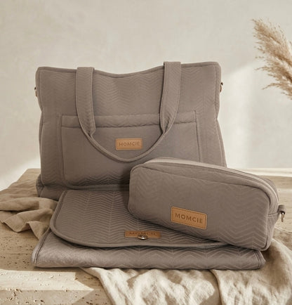 MOMCIE On The Go Bundel - Greige