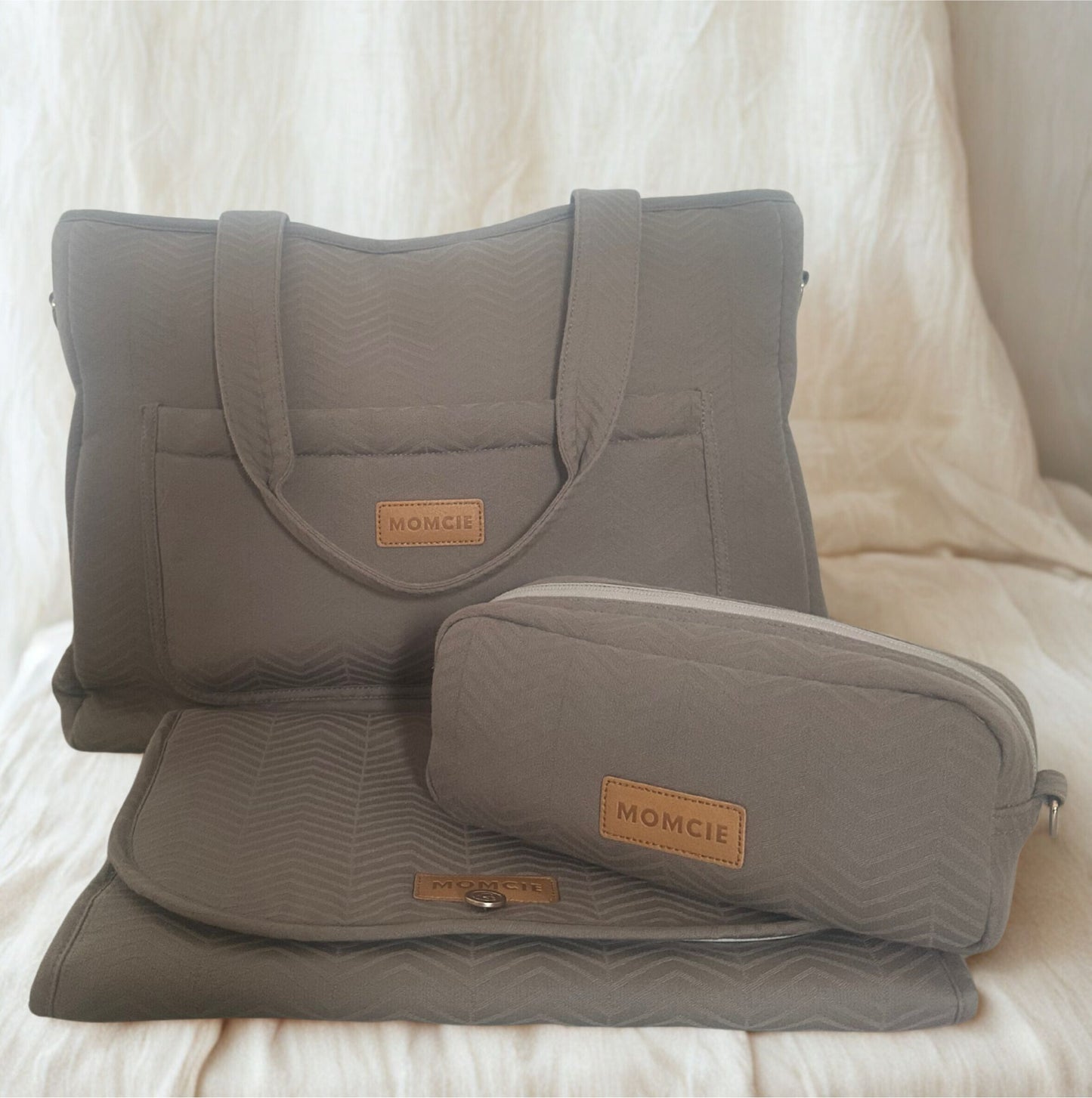 MOMCIE On The Go Bundel - Greige