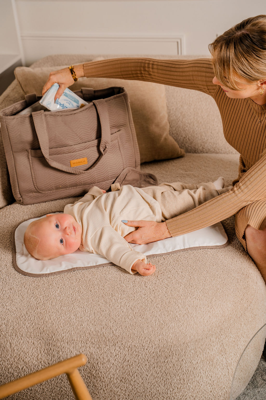 MOMCIE Verschoningsmat - Greige