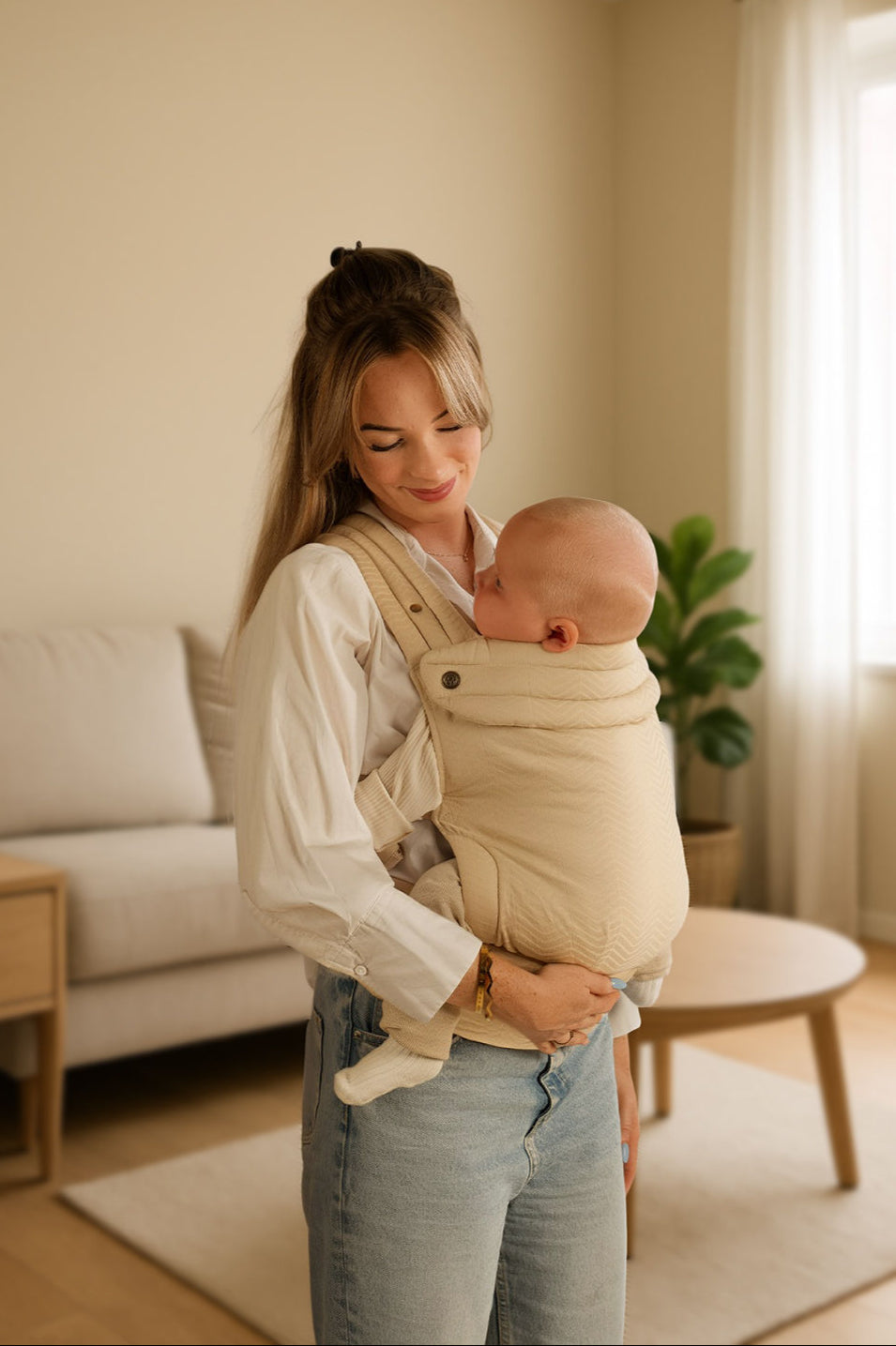 MOMCIE Cocoon Draagzak - Sand