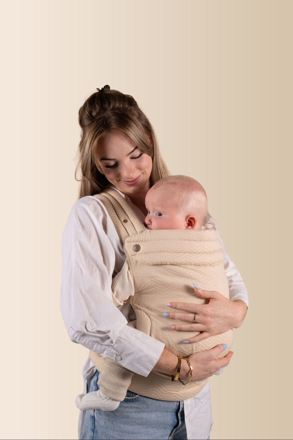 MOMCIE Cocoon Draagzak - Sand