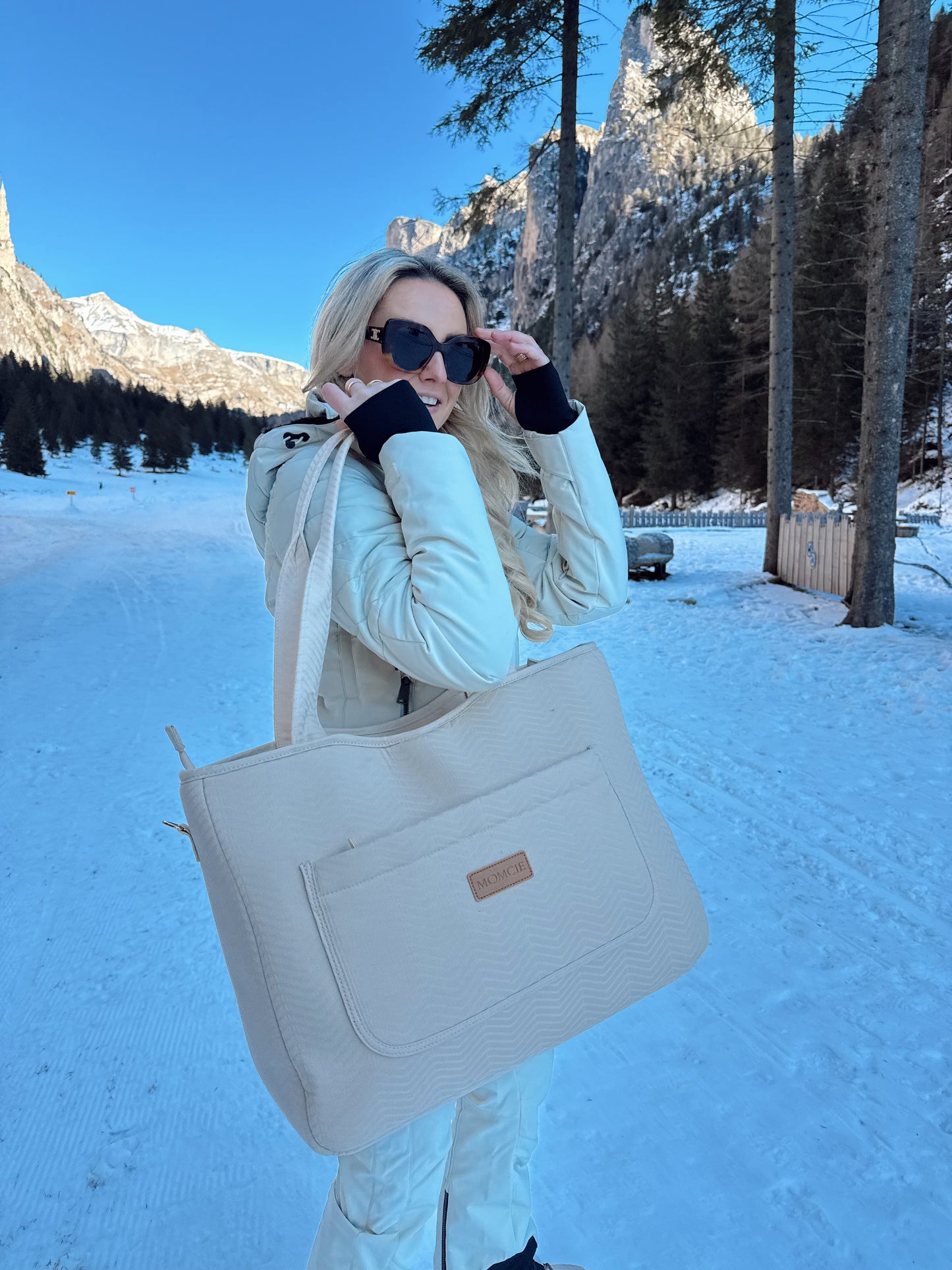 MOMCIE Luiertas - Sand