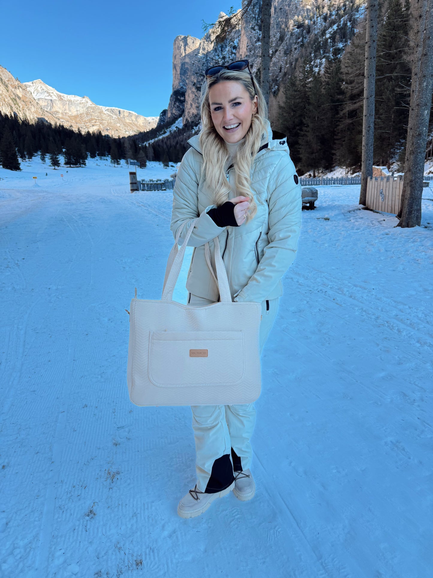 MOMCIE Luiertas - Sand