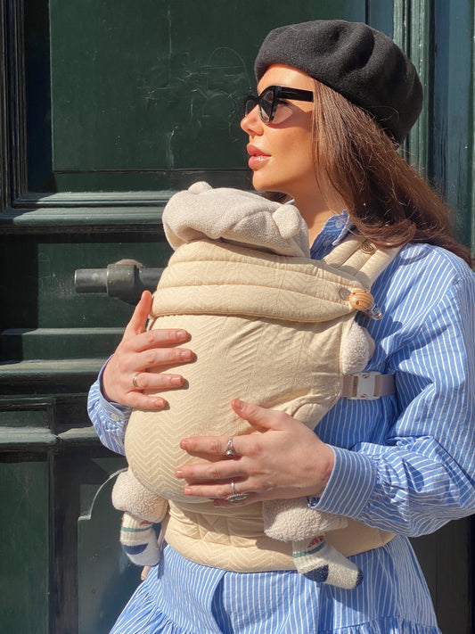 MOMCIE Cocoon Draagzak - Sand